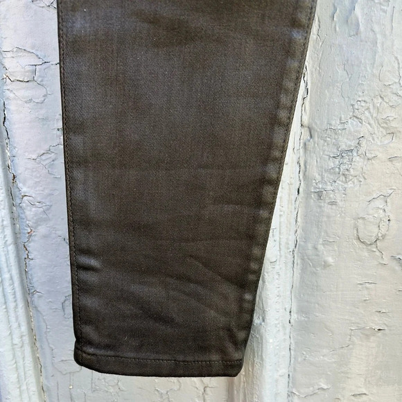 Banana  Republic High Rise Slim Coated Denim, BNWT, size 8T - Picture 13 of 13